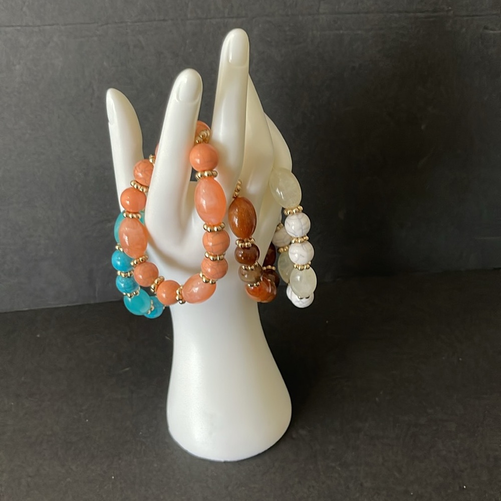 Beaded Stackable Bracelet Bundle - image 5